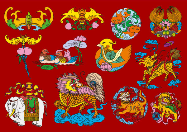 12款中国民间吉祥图案