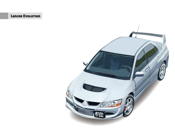 giggle矢量-Lancer Evolution汽车