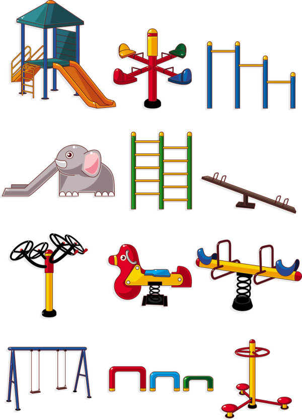 The lovely fitness equipment - Vector