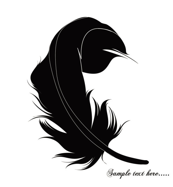 Feathers 03 - vector material