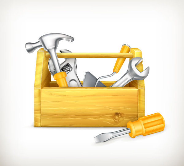 Cartoon Tools 05 - vector material