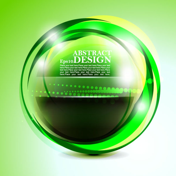 Dynamic flare background 03 - vector material