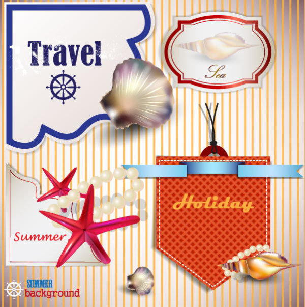 European label design 04 - vector material