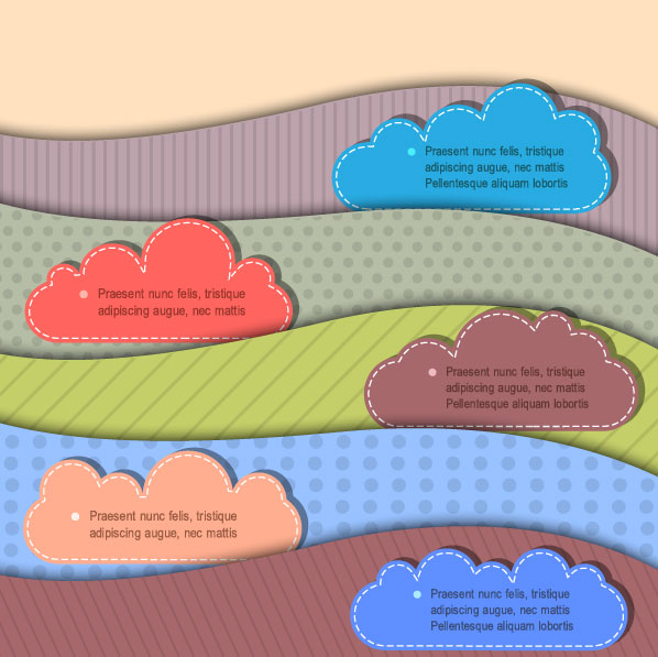 Classic digital banner 05 - vector material