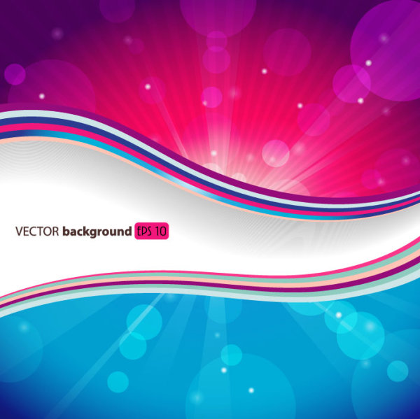 Exquisite fashion background 01 - vector material