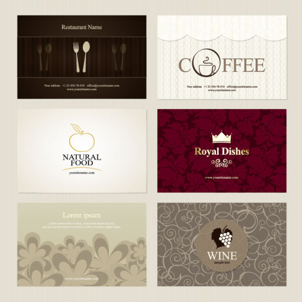 Classic coffee label 05 - vector material