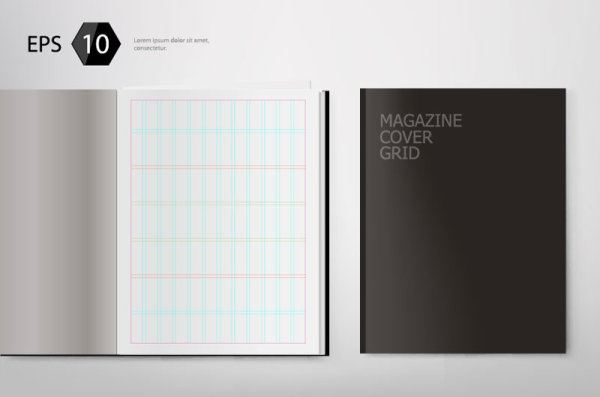 Classic page template 04 - vector material