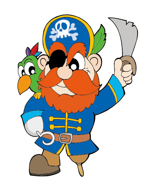 Cartoon image 04 - vector material