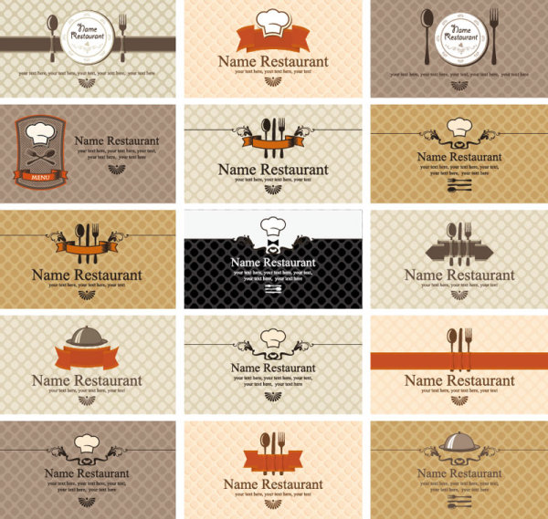 Classic stickers card 03 - vector material