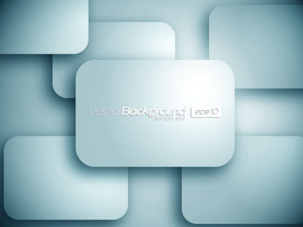 The trend of three-dimensional background 01 - vector material