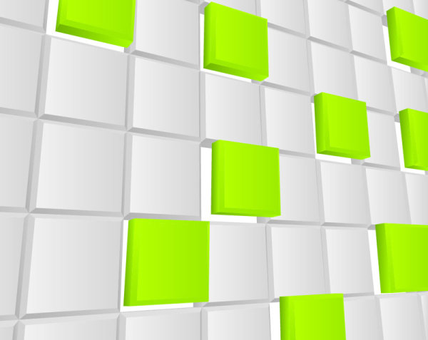 The trend of three-dimensional background 03 - vector material