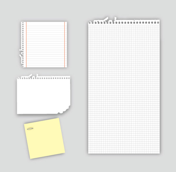 Blank sheet 24 - vector material