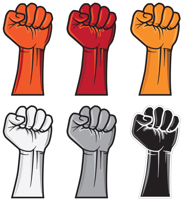 Fist - vector material