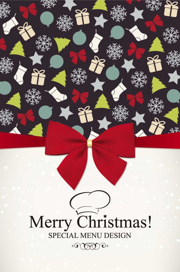 Christmas pattern 05 - vector material