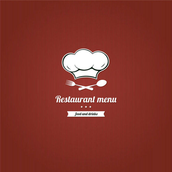 Continental menu template 19 - vector material