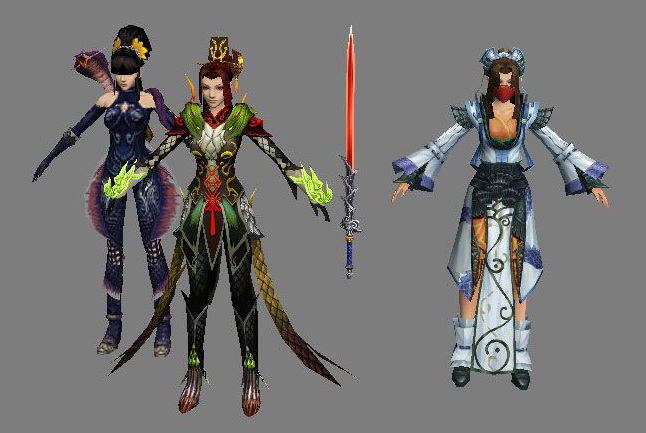 Rpg Game Model Woman 3d Model For Free Download Free 3d Model